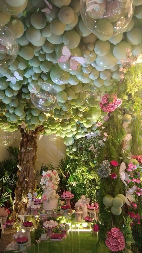 Fairy Aesthetic Birthday Party, Fantasy Birthday Party Theme, Fairy Garden Baby Shower Ideas, Enchanted Garden Theme Party, Prom Theme Ideas Unique, Forest Quince, Fantasy Party, Prom Themes, Random Products