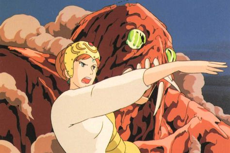 Kushana Nausicaa Giant Warriors, Kushana Nausicaa, Giant Warrior, Hottest Anime, Fire Warrior, Hd Anime, Wild Fire, Viz Media, Hayao Miyazaki