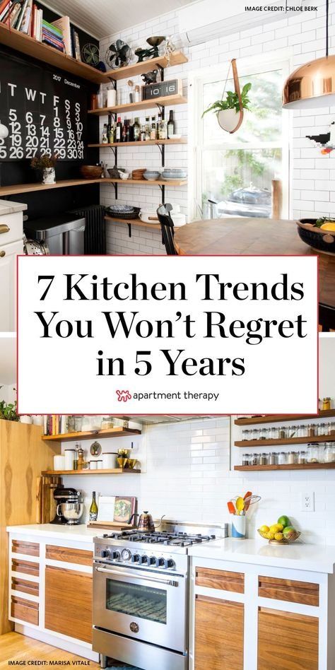 Here are 7 kitchen upgrades you won't regret in five years, according to pros. #kitchenideas #kitchentrends #kitchendecor #kitchens #homeprojects #renovating #timelesskitchens Kirchen Design, Timeless Kitchen Design, Kitchen Refresh, Timeless Kitchen, Kitchen Design Trends, Kitchen Farmhouse, Kitchen Upgrades, Classic Kitchens, Simple Kitchen