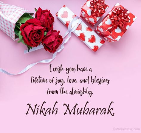 Islamic Wedding Wishes, Messages and Duas - WishesMsg Islamic Wedding Wishes, Wishes For Married Couple, Wedding Congratulations Quotes, Islamic Wishes, Happy Wedding Wishes, Wedding Wishes For Friend, Islamic Wedding Quotes, Islamic Birthday Wishes, Wedding Wishes Messages