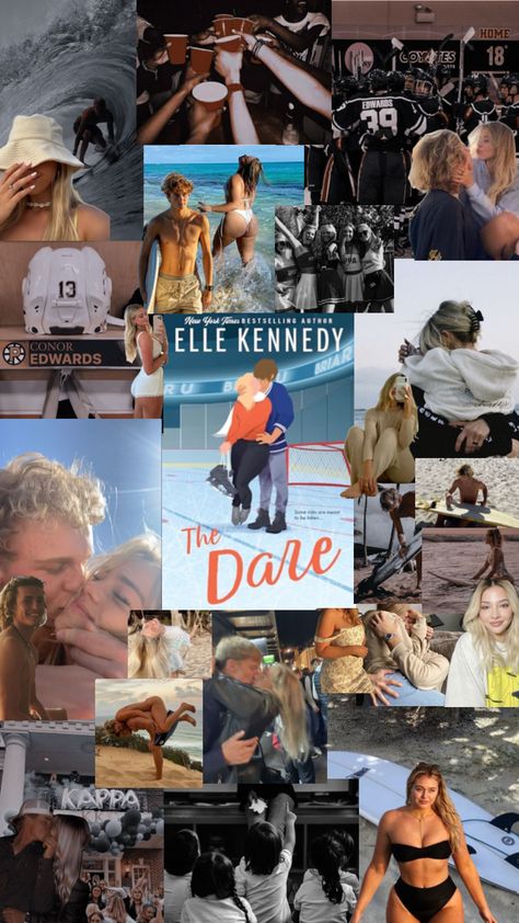 The Dare - Elle Kennedy #thedare #ellekennedy Romcom Books, The Dare, Book Hangover, Romance Series Books, Book Wallpaper, Romantic Books, Romance Series, Reading Romance, Wattpad Books