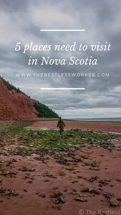 5 places in Nova Scotia you need to visit on your next trip | The Restless Worker Novia Scotia, East Coast Canada, Nova Scotia Travel, Visit Nova Scotia, East Coast Travel, East Coast Road Trip, Canada Trip, Eastern Canada, Canadian Travel