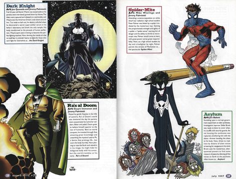 Amalgam Comics, Spider Mites, Knight Art, Collectible Cards, Dark Knight, Comic Character, Venom, Television Show, Character Concept