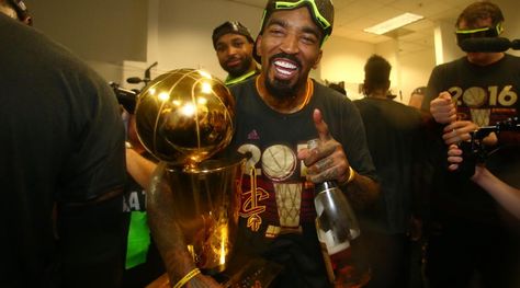 J.R. Smith Gets Emotional Discussing Family After Cavaliers Win 2016 NBA Finals 2016 Nba Finals, Jr Smith, Nba Finals, Cleveland Cavaliers, Cleveland, Nba, Basketball, Instagram