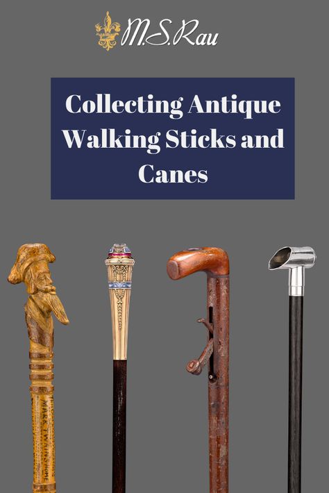 In centuries past, well-heeled gentlemen, and ladies too, were seldom seen without a walking stick in hand. Unlike today, canes of the 17th, 18th and 19th centuries, often boasting handles of precious metals and jewels, served as symbols of wealth, power and social stature. ~ Antiques, Cane, Walking sticks, Decorative canes, System canes, weapon canes, 18th Century Fashion, Historical Fashion Cane Walking Sticks, Symbols Of Wealth, Fashionable Canes, Handmade Walking Sticks, Canes And Walking Sticks, Walking Sticks And Canes, Canes & Walking Sticks, 18th Century Fashion, Walking Cane