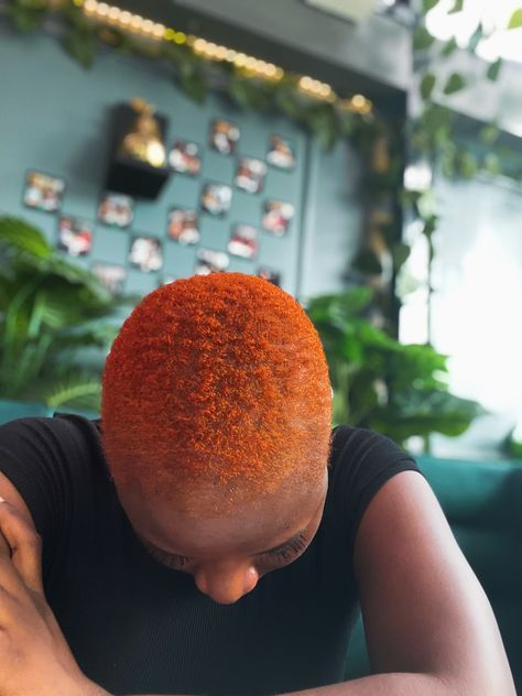 Black Girls With Colored Hair, Ginger Short Hair Black Women, Pink Short Hair, Short Dyed Hair, Shaved Hairstyles, Short Natural Curly Hair, Short Shaved Hairstyles, Natural Hair Short Cuts, Bald Hair