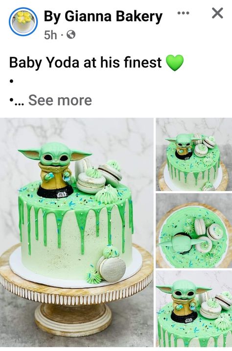 Grogu Cake Ideas, Baby Yoda Smash Cake, Baby Yoda Cake Ideas, Grogu Birthday Cake, Baby Yoda Party Ideas, Yoda Cake Ideas, Baby Yoda Baby Shower Ideas, Baby Yoda Birthday Cake, Grogu Cake