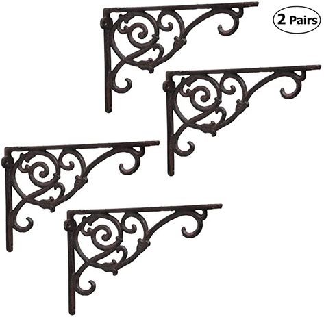 Shop Signs Ideas, Down Stairs Toilet, Home Office Board, Wrought Iron Corbels, Iron Corbels, Wrought Iron Balcony, Hutch Top, Black Shelf Brackets, Cast Iron Shelf