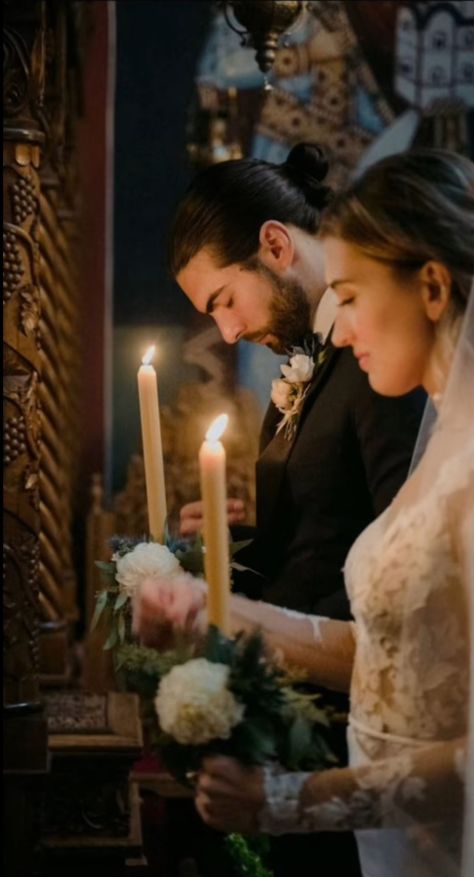 Serbian Orthodox Wedding, Orthodox Christian Wedding, Orthodox Church Wedding, Serbian Wedding, Wedding Gown Trends, Shotgun Wedding, Hebrews 13, Orthodox Wedding, Wedding Inside