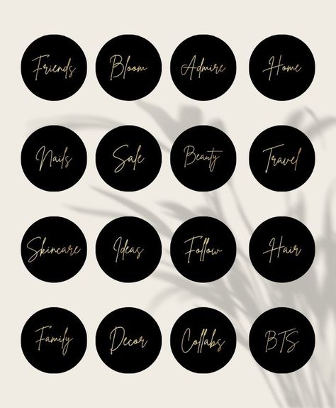 Insta Highlight Cover Name Ideas, Aditi Name Aesthetic, Highlight Covers Instagram Name, Instagram Highlight Covers Free Black, Caver Highlights, Best Instagram Highlight Covers, Insta Highlights Name Ideas, Black And White Instagram Highlights, Ig Highlights Name Ideas