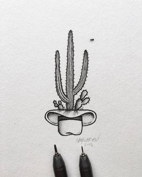 Sam Larson, Desert Tattoo, Tiny Ants, Cowgirl Tattoos, Cowboy Tattoos, Tattoos Infinity, Cactus Tattoo, Western Tattoos, Inspiration Tattoo