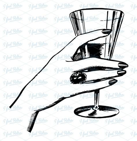 witchy hand holding wine glass "pour a little out" Hand Holding Glass Reference, Hand Holding Wine Glass Reference, Hand Holding Glass Of Wine, Holding Wine, Door Art, Guided Drawing, Hand Holding, Ghost Chair, Glass Cup