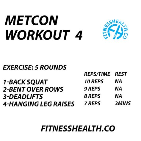 METCON Workout Training 4 Total Body Metcon Workout Crossfit, Metcon Workout, Metabolic Conditioning Workout, Crossfit Workouts At Home, Walking Lunges, Metabolic Conditioning, Gym Workout Chart, Cardio Fitness, 20 Minute Workout