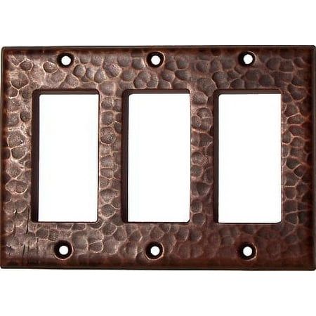 Triple Decora Hammered Copper Switch Plate. This switch plate will enhance your Southwestern style home. The Mexican copper-smiths that created this switch plate use ancient techniques that have been inherited to them throughout the centuries. This copper Southwestern Style Home, Southwest House, Ancient Techniques, Light Switches, Fine Craft, Switch Plate, Hammered Copper, Southwestern Style, Switch Covers