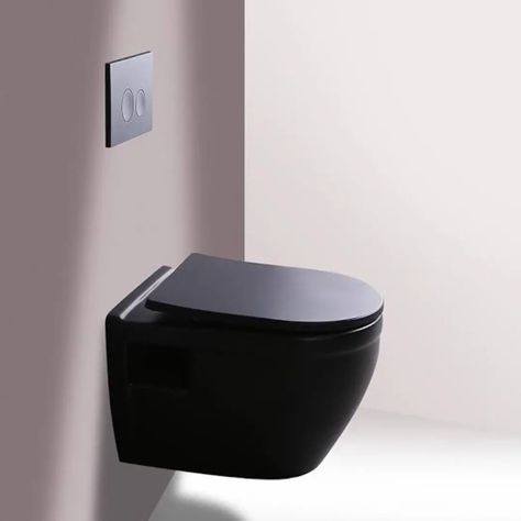 Black Round pan Executive concealed toilet Enhance your bathroom with the sleek and modern Black Round Pan Executive Concealed Toilet. Featuring a sophisticated round design and concealed installation, this toilet combines contemporary aesthetics with exceptional functionality. @oniks365ng wares is your stop. #oniks365ng #elegantspaces #oniks365wares #BathroomGoals #MondayMotivation #buildingsales #arewafamily #trendingreels #explorepage #luxury #realestate #bathroomwares #bathroomaccessor... In Wall Toilet, Cloakroom Wc, Concealed Toilet, Bathroom Sanitary Ware, Floating Toilet, Guest Ensuite, Grey Toilet, Bathroom Wall Tile Design, Small Bathroom Remodel Ideas