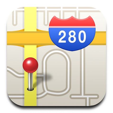 Maps icon | Source: USPTO Trademark no.: 85018958 | Sebastiaan de With | Flickr Old App Logos, Map Logo, Old Google, Apps Icon, Map Icons, Apple Maps, Ios Application, Old Phone, Ios App Icon