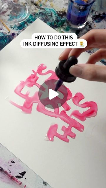 Snooze One – Lettering Artist on Instagram: "Here’s an updated guide on how to this ink diffusion effect from yesterdays post 😌💦  Let me know if you have any questions on this ✌️  It’s a real fun technique that doesn’t need that much materials.   I’d recommend getting some higher quality watercolor paper to make sure the paper doesn’t buckle under the water.👌   Of course you can also just use the acrylic or ink or the liquid watercolors and not combine them 😌" Acrylic Inks Techniques, Acrylic Ink Art Tutorials, Acrylic Ink Techniques, Watercolour Techniques, Under The Water, Ink Crafts, Liquid Watercolor, Acrylic Ink, Diy Christmas Cards