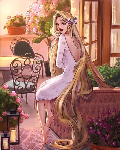 Disney Princess Instagram, Disney Princess Fan Art, Disney Princess Modern, Princess Pictures, Princess Rapunzel, Disney Rapunzel, Modern Disney, Disney Princess Pictures, Disney Princess Art