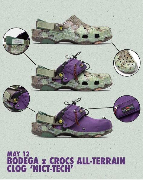 Cool Crocs, Crocs Fashion, Conceptual Fashion, Street Style Outfits Men, Nursing Shoes, Women's Crocs, Aesthetic Shoes, Swag Shoes, Cool Fits