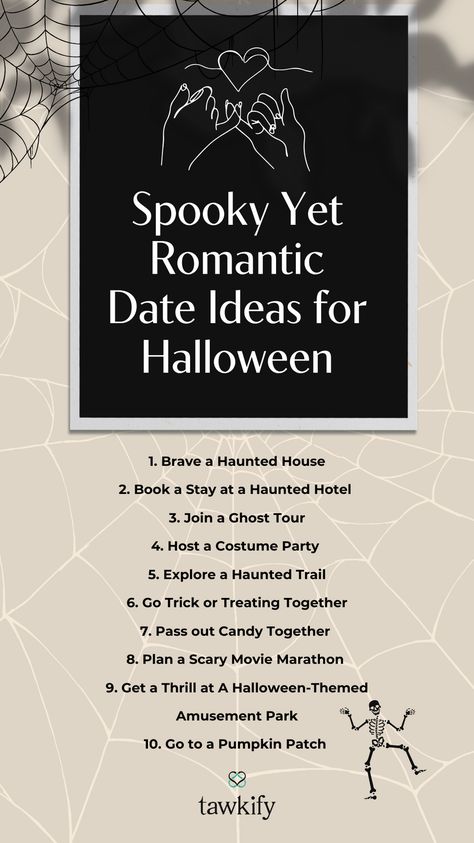 Spooky Couple, Couple Dates, Halloween Date, Real Ghosts, Haunted Hotel, Ideas For Halloween, Romantic Date Ideas, Scary Costumes, Ghost Tour