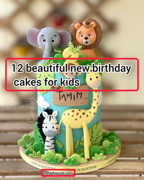 Latest Cake Designs For Kids, Latest Cake Designs, Latest Cake Design, Cakes For Kids, Cake Designs For Kids, New Birthday Cake, New Birthday, Kids Cakes, Birthday Cake Kids