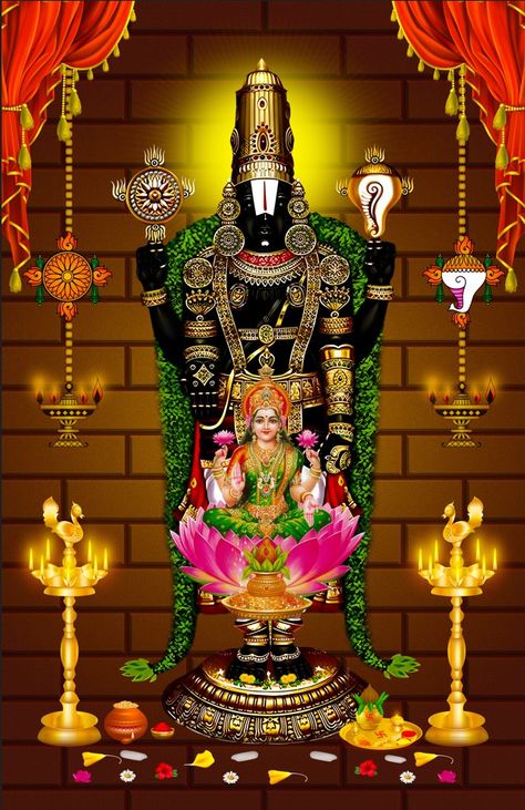 Lord Venkateswara Hd Wallpapers, Lord Lakshmi Venkateswara Images Full Hd, Lakshmi Venkateshwara Photos, Vishnu Lakshmi Images Hd, Balaji Hd Wallpaper, Venkateswara Swamy Images, Diwali Gods, Ganesh Photos, Lakshmi Photos