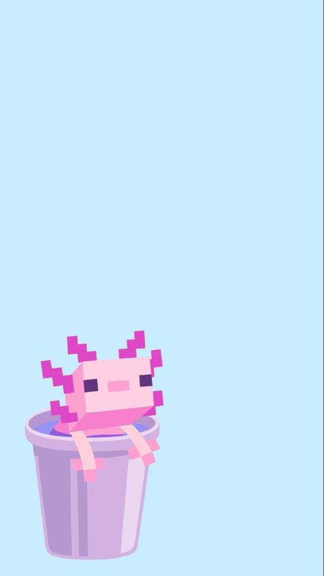 Axolotl Iphone Wallpaper, Mincraft Wallpapers Iphone, Axolotl Phone Wallpaper, Cute Minecraft Wallpaper, Minecraft Axolotl Wallpaper, Axolotl Wallpaper Iphone, Minecraft Wallpaper Iphone, Minecraft Iphone Wallpaper, Cute Axolotl Wallpaper