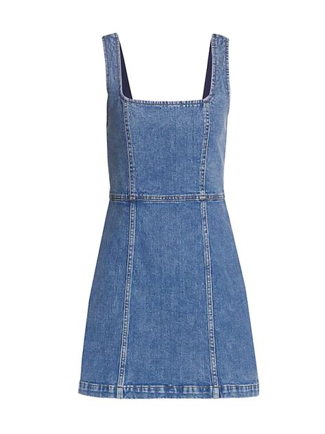 Denim Dress Pattern, Denim Dress Sewing Pattern, Denim Dress Diy Upcycling, Relaxed Fit Medium Wash Denim Mini Dress, Relaxed Fit Denim Mini Dress, Relaxed Fit Cotton Denim Mini Dress, Diy Denim Dress, Vintage Summer Denim Mini Dress, Denim Sewing Projects