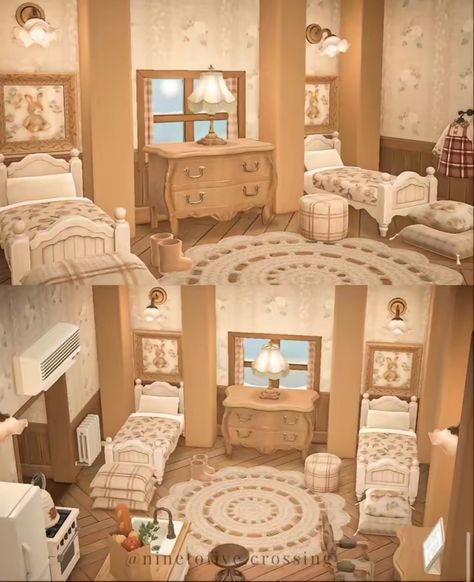 Roommate House, Upstairs Bedroom, Guest Bedroom, Animal Crossing, House Design, Bedroom, Design