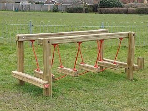 Diy Playground Plans, Backyard Obstacle Course, Kids Backyard Playground, Outdoor Play Areas, Diy Playground, Kids Outdoor Play, Natural Playground, Playground Design, Outdoor Classroom