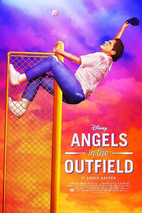 Angels In The Outfield (1994) [1123 1686] by Victor Barreto Angels In The Outfield, Disney Live Action, Astro Boy, Alternative Movie Posters, The Outfield, Indiana Jones, Artist Websites, Pulp Fiction, A Boy