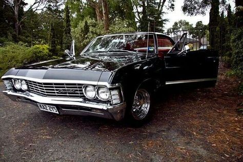 Chevrolet Impala 1967, Impala 1967, 1967 Chevy Impala, 1967 Chevrolet Impala, Old Muscle Cars, Old Vintage Cars, Classy Cars, Pretty Cars, Chevy Impala