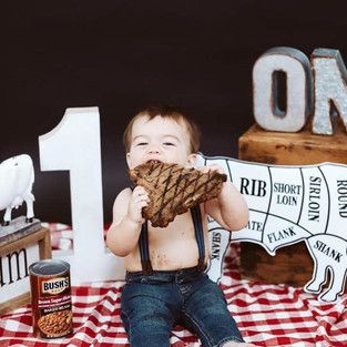 Boys Food, 1st Birthday Pictures, Birthday Bbq, 1st Birthday Photoshoot, First Birthday Pictures, Rodeo Birthday, 1st Birthday Cake Smash, Baby Boy First Birthday, 1st Birthday Themes