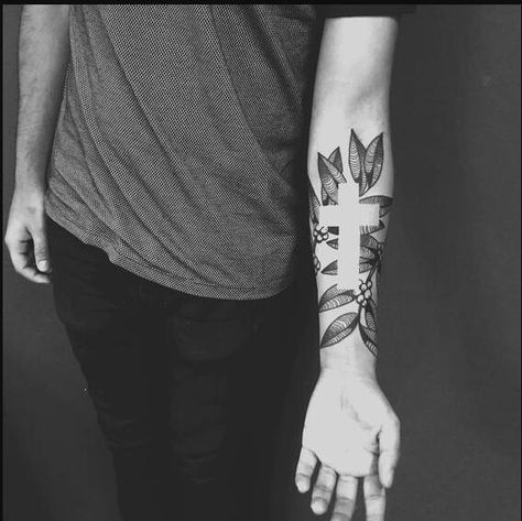 The 110 Best Christian Tattoos for Men  | Improb Cool Cross Tattoos, Christus Tattoo, Tato Salib, Negative Space Tattoo, Cross Tattoo For Men, Finger Tattoo Designs, Tattoo Trend, Cross Tattoo Designs, Religious Tattoos