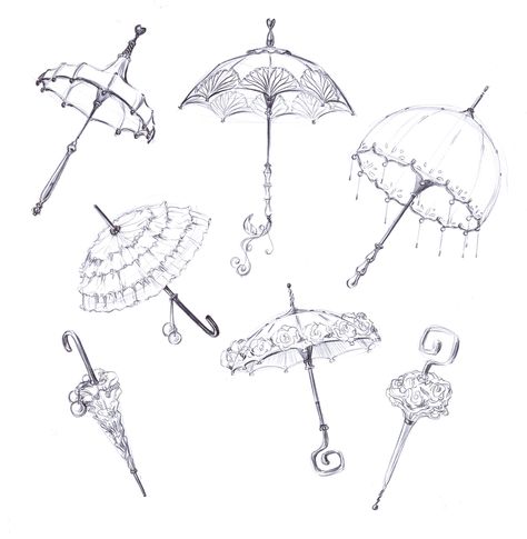 whitney pollett Art Of Disney Fairies, The Art Of Disney Fairies, Umbrella Drawing, Art Of Disney, Umbrella Designs, Disney Concept Art, Disney Fairies, Ap Art, Art Portfolio