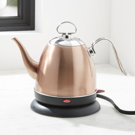 Electric Kettles, Boiling Pasta, Gooseneck Kettle, Electric Tea Kettle, Cast Iron Pot, Copper Cookware, Copper Bowl, Plastic Ware, Pour Over Coffee