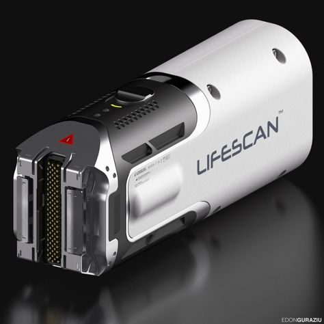 ArtStation - LIFESCAN Medical Device Design, Edon Guraziu Medical Device Design, Sci Fi Props, Hard Surface Modeling, Industrial Product, Industrial Design Trends, Sci Fi Design, Arte Robot, Medical Design, Id Design