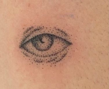 Eye Tattoos, Round Of Applause, Handpoke Tattoo, Doodle Tattoo, Hand Poked Tattoo, Stood Up, Stylist Tattoos, Poke Tattoo, Eye Tattoo