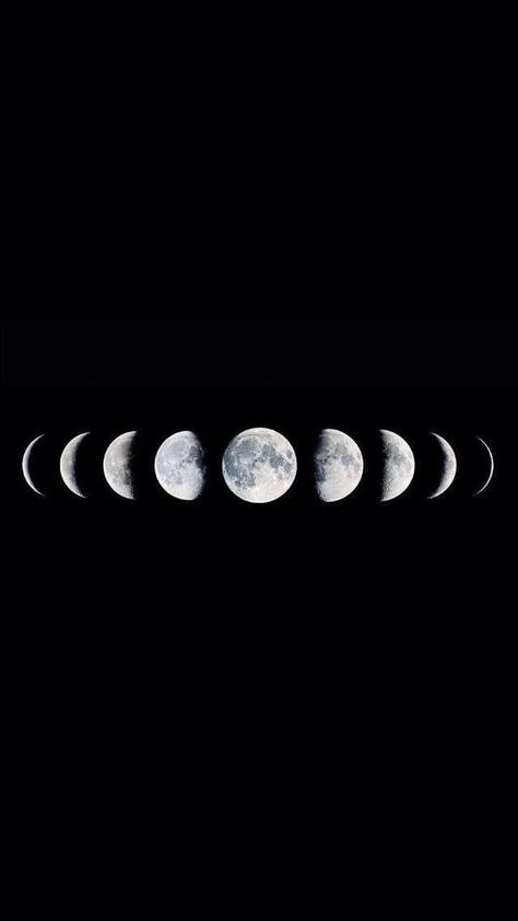 Moon Phases Wallpaper Aesthetic, Ideas For Wallpaper, Moon Phases Art, Moon Tapestry, Wallpaper Tumblr, Hd Phone Wallpapers, Moon Cycles, Aura Colors, For Wallpaper