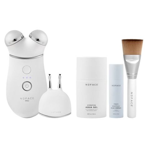 Shape Your Face In Just Minutes With The Fda-Cleared Trinity+ Pro Facial Toning Device. The Exclusive Nuface 3-Depth Technology Targets Your Skin & Muscles To Instantly Blur Fine Lines And Wrinkles, Give Your Face A Tighter, Lifted Look And A Toned And Contoured Appearance Over Time. Take Your Microcurrent Treatments To The Next Level With This Unique Device. Features:/N-Volume Of Microcurrent +25% With Boost - Up To 500 Microamps/N-Skin Tightening, Instant Lift, Deep Facial Toning/N-Targeted De Nuface Trinity, Facial Devices, Skin Tightening Face, Microcurrent Facial, Facial Toning, Facial Wipes, Nasolabial Folds, Benzoic Acid, Brightening Serum