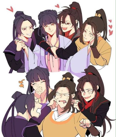 Jiang Yanli X Jin Zixuan, Jin Zixuan, Jiang Yanli, Chinese Cartoon, Mo Dao Zu Shi, Naruto Funny, The Grandmaster, Heaven's Official Blessing, Cute Anime Couples