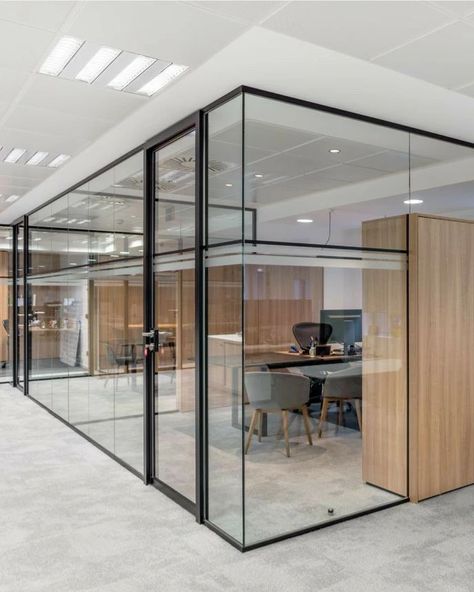 Transform your space with sleek and modern glass partitions! Perfect for offices, homes, and commercial spaces, our customizable glass solutions offer both functionality and style. Whether you're looking for clear partitions, frosted designs, or modular setups, we’ve got you covered. . . . #GlassPartitions #OfficeDesign #ModernInteriors #BangaloreInteriors #GlassProfiles #ModularGlass #GlassDoors #InteriorDesign #SpaceTransformation #bangalorebusinessideas#trending{glass partition, interior,... Glass Partition Designs Office, Glass Office Design, Corporate Office Design Workspaces, Office Glass Partition, Glass Wall Office, Glass Partition Designs, Personal Workspace, Frosted Glass Design, Corporate Office Design