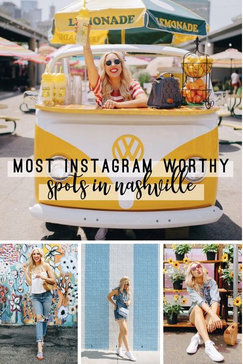 The Most Instagram Worthy Spots in Nashville Nashville Murals, Nashville Travel Guide, Nashville Travel, Weekend In Nashville, Nashville Shopping, Nashville Vacation, Dream Chasers, Camo Style, Tennessee Travel