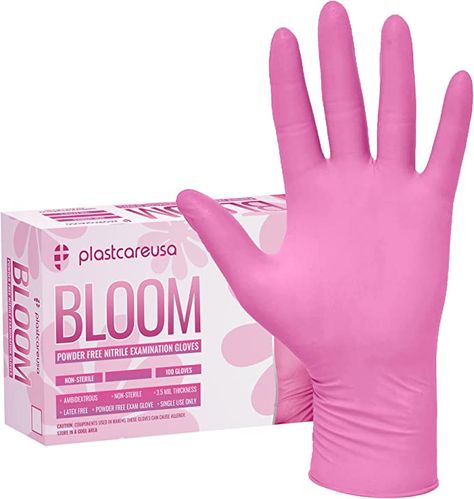 100 Nitrile Exam Gloves 3.5 Mil - Latex & Powder Free, Disposable Non-Sterile Protective Gloves By PlastCare Wood Board Crafts, Disney Inspired Nursery, Girly Costumes, Emt Study, College Necessities, Yellow Gloves, Silicone Gloves, Nails Care, Shoulder Necklace