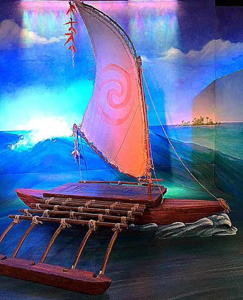 Moana sailboat Moana Canoe, Moana Boat, Moana Movie, Moana Cake, Cultural Competence, Moana Theme, Moana Themed Party, Surf Party, Princess Moana