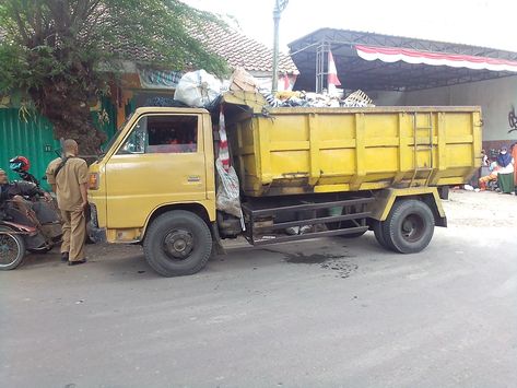 Mitsubishi Dump Truk Sampah DLHKP Kab.Kebumen Trucks