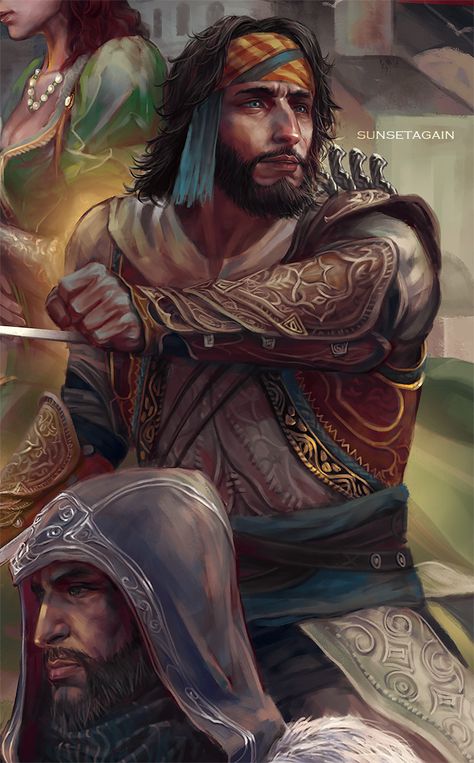 Yusuf Tazim by sunsetagain.deviantart.com on @DeviantArt Assassins Creed Ezio Fanart, Yusuf Tazim, Ottoman Male Clothing, Ottoman Warrior Art, Assassins Creed Yusuf, Assassin's Creed Wallpaper, Ezio Auditore, Assassins Creed Ii, Assassins Creed 2