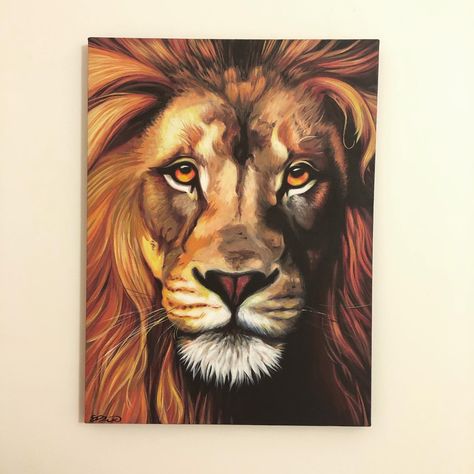 #acrylicpaintingideas #lionpainting #wildlifepainting #lion #lionart Lion Painting Acrylic, Tiger Art Drawing, Lion Face Paint, Lion Canvas Painting, Soul Painting, Animal Paintings Acrylic, Abstract Lion, Watercolor Paintings Of Animals, Sky Art Painting