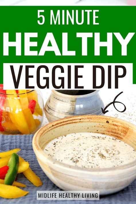 Looking for a healthy snack option? This easy veggie dip is packed with vegetables and protein, making it a great choice that will satisfy hunger while providing nourishment. With just a few simple steps, you'll be able to make an awesomely indulgent dish perfect for any gathering or afternoon pick-me-up. Read on below to discover how to create this yummy veggie dip. Healthy Veg Dip, Healthy Vegetable Dips Recipes, Low Cal Dips For Veggies, Vegetable Dips Recipes Easy Healthy, Weight Watchers Veggie Dip, Low Fat Veggie Dip, Homemade Dips For Veggies, Low Calorie Dips For Veggies, Low Calorie Veggie Dip