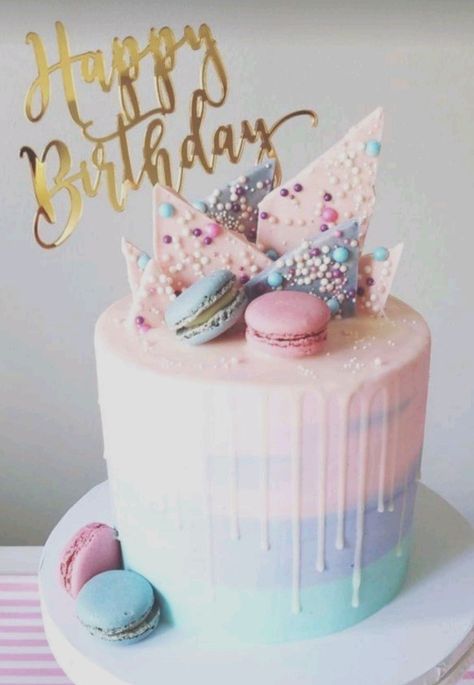 Birthday Macarons, Roblox Birthday Cake, Purple Cakes Birthday, Pastel Birthday, Cookie Cake Birthday, Purple Cakes, Birthday Pins, Pastel Party, Disney Princess Birthday